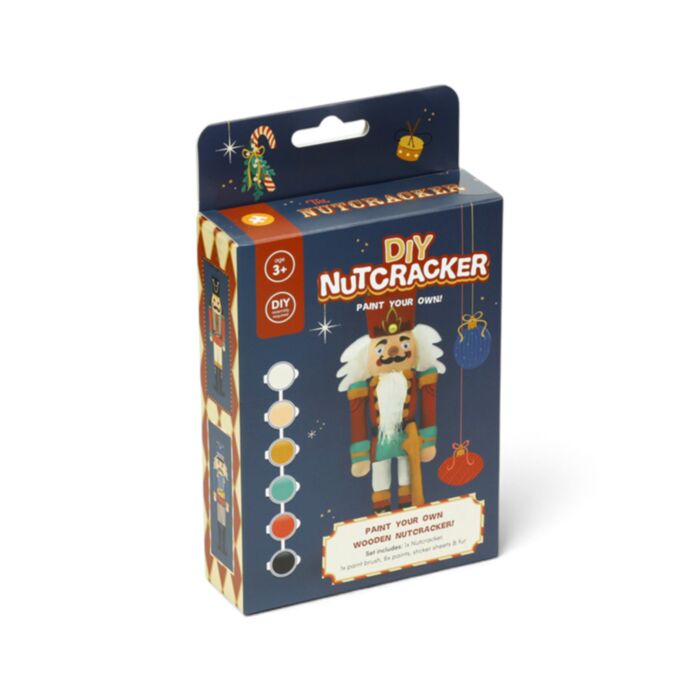 Nutcracker DIY Weihnachten Bemale deinen eigenen Nussknacker