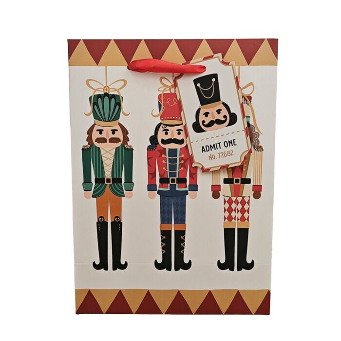 Nutcracker Weihnachten Nussknacker Geschenktüte (M)