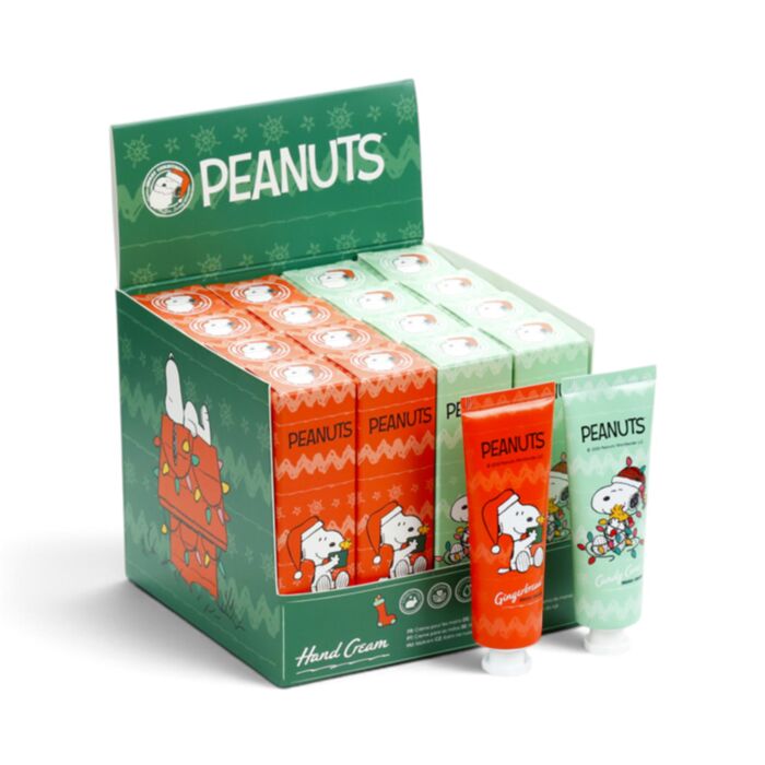 Peanuts Snoopy & Woodstock Weihnachten Feuchtigkeitsspendende Handcreme 30ml