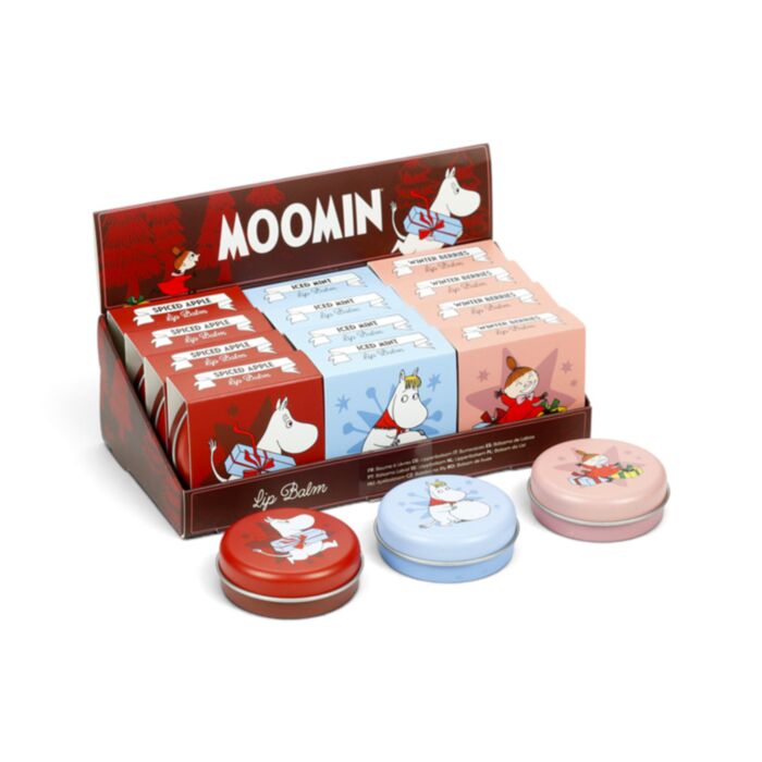 Moomin Weihnachten Lippenbalsam in Metalldose