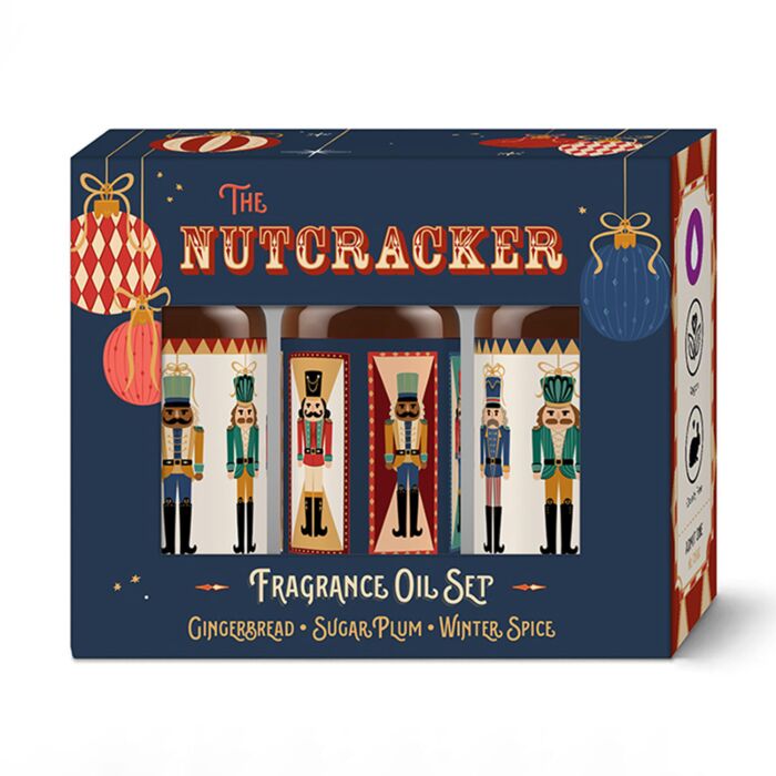 Christmas Nutcracker Nussknacker Set mit 3 Duftölen