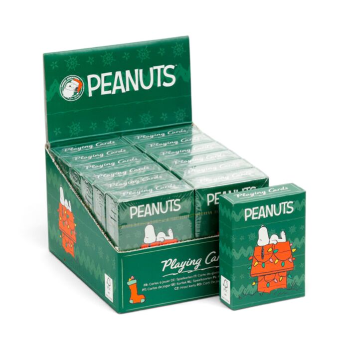 Peanuts  Snoopy & Woodstock Weihnachten Standard-Spielkartendeck