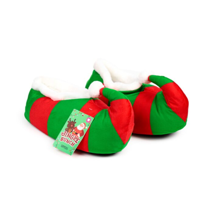 Jingle Bunch Weihnachten Elfen-Hausschuhe (Unisex Einheitsgröße)