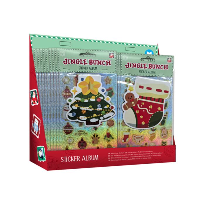Jingle Bunch Weihnachten Stickerbuch und Sticker