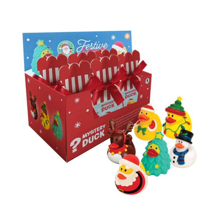 Festive Friends Weihnachten Überraschungsente Badespielzeug 