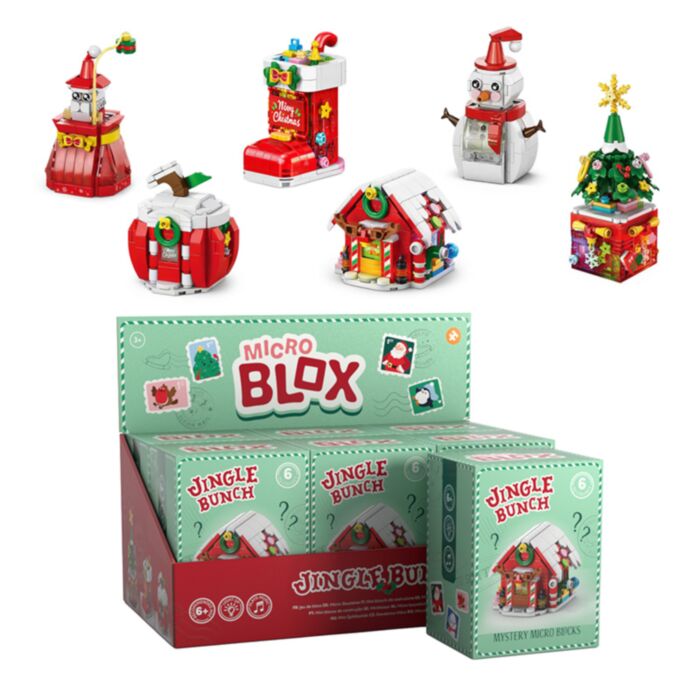 Jingle Bunch Weihnachten Micro-Bausteine-Überraschungsbox
