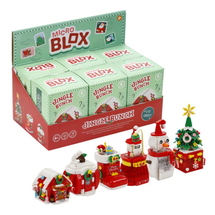 Jingle Bunch Weihnachten Micro-Bausteine-Überraschungsbox