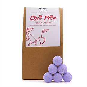 Chill Pills Schwarzkirsche Badezusatz Geschenkpackung