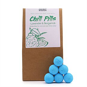 Chill Pills Lavendel & Bergamotte Badezusatz Geschenkpackung