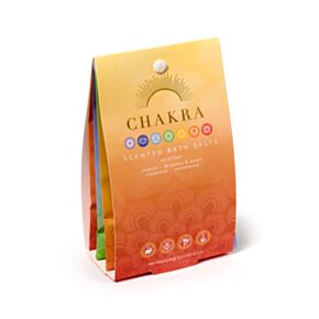 Chakra Badesalz-Päckchen 4er-Set