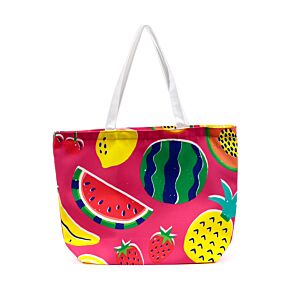 Summer Fruits Sommer Obst Strandtasche