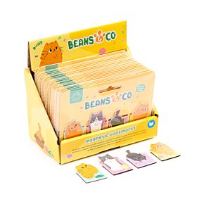 Beans & Co. Katzen Magnetische Lesezeichen Set