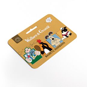 Wallace & Gromit Magnetische Lesezeichen Set