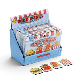Foodiemals Fast Food Magnetische Lesezeichen Set