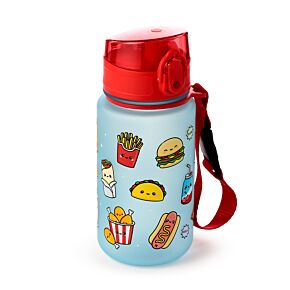 Foodiemals Kinder Pop-Top bruchsichere Wasserflasche 350ml Foodiemals Kinder Pop-Top bruchsichere Wasserflasche 350ml