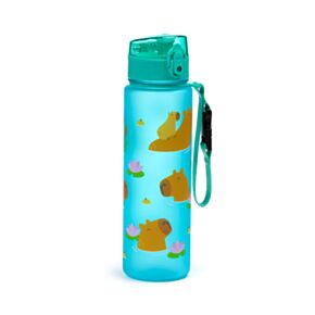 Capybara Wasserschwein Pop-Top bruchsichere Wasserflasche 600ml 