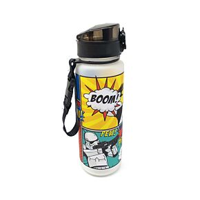 The Original Stormtrooper Comic-Strip Pop-Top bruchsichere Wasserflasche 600ml The Original Stormtrooper Comic-Strip Pop-Top bruchsichere Wasserflasche 600ml