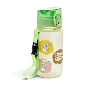 Kawaii Cute Shaun the Sheep Shaun das Schaf Pop-Top bruchsichere Wasserflasche 350ml