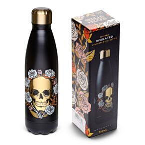 Skulls & Roses Totenkopf & Rosen Isolierflasche 500ml