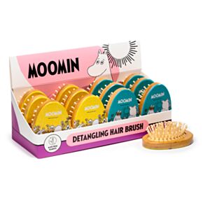 Moomin Mumin Ovale Bambus-Haarbürste