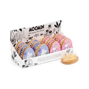 Moomin Mumin Tammi Ovale Bambus-Haarbürste