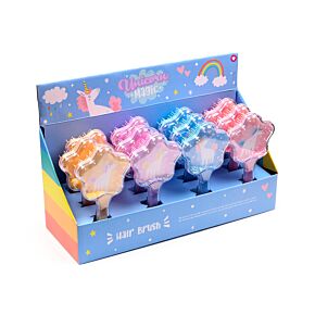 Unicorn Magic Einhorn Sternenförmige Glitzer-Haarbüste