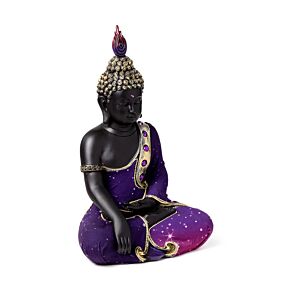 Thai-Buddha Traummeditation Schwarz-Lila