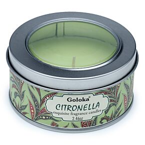Goloka Citronella Duftwachs-Kerzendose
