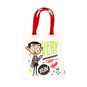 Mr Bean & Teddy Wiederverwendbare Einkaufstasche