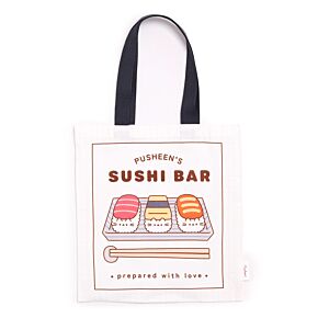 Pusheen the Cat Katze Sushi-Bar Wiederverwendbare Tragetasche Pusheen the Cat Katze Sushi-Bar Wiederverwendbare Tragetasche