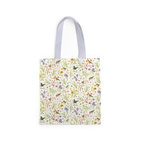 Jan Pashley Wings & Wildflowers Vögel & Wildblumen Wiederverwendbare Tragetasche
