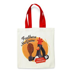 Wallace & Gromit und Feathers McGraw Einkaufstasche