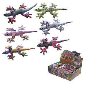 Sandgefüllte Krageneidechse 18cm Sandgefüllte Krageneidechse 18cm