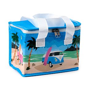Volkswagen VW T1 Bus Bulli Das Meer ruft RPET Kühltasche Lunch