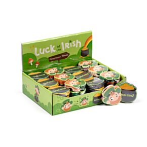 Lucky of the Irish Irland Kobold Komprimiertes Reisehandtuch Waschlappen