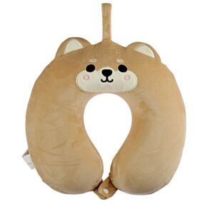 Relaxeazzz Shiba Inu Hund Memoryschaum-Reisekissen