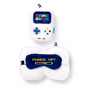 Relaxeazzz Game Over Plüsch Reisekissen & Schlafmaske Relaxeazzz Game Over Plüsch Reisekissen & Schlafmaske