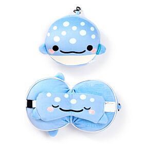 Relaxeazzz Adoramals Aoi the Whale Shark Walhai Reisekissen & Schlafmaske Relaxeazzz Adoramals Aoi the Whale Shark Walhai Reisekissen & Schlafmaske