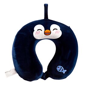 Relaxeazzz Adoramals Nico the Penguin Pinguin Memoryschaum-Reisekissen