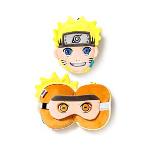 Relaxeazzz Naruto Anime Plüsch Reisekissen & Schlafmaske Relaxeazzz Naruto Anime Plüsch Reisekissen & Schlafmaske