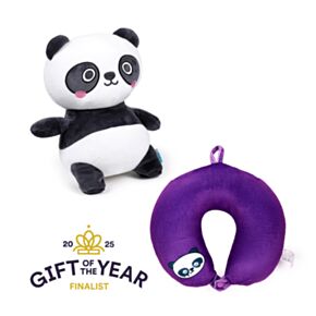 Swapseazzz Adoramals Susu the Panda 2 in 1 Reisekissen & Plüschtier