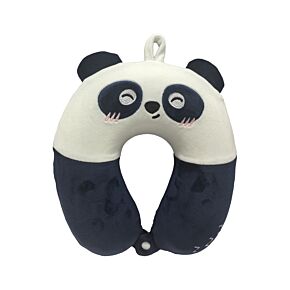 Relaxeazzz Adoramals Banjo the Panda Kinder-Reisekissen aus Memory-Schaumstoff