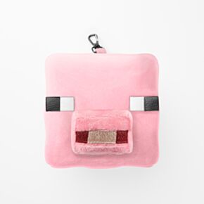 Relaxeazzz Minecraft Pig Plüsch Reisekissen & Schlafmaske