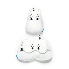 Relaxeazzz Moomin Plüsch Reisekissen & Schlafmaske