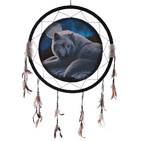 Lisa Parker Wächter des Nordens Wolf Traumfänger 60cm Lisa Parker Wächter des Nordens Wolf Traumfänger 60cm