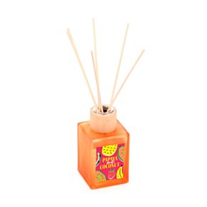 Summer Fruits Sommer Obst Papaya & Kokosnuss Duftöl-Diffusor mit Stäbchen 100ml
