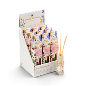 Nectar Meadow Bienenwiese Rose & Bergamotte Duftöl-Diffusor mit Stäbchen 30ml