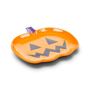 Spooky Kürbis Teller aus Keramik