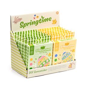 Springtime Frühling Osterei DIY Bemale dein eigenes Fensterbild