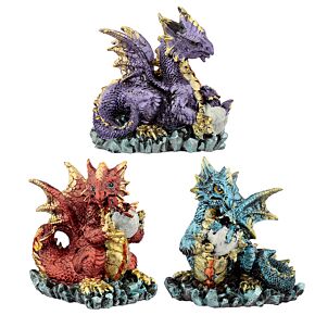 Elements Drachenmutter mit schlüpfendem Drachen Elements Drachenmutter mit schlüpfendem Drachen